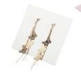 thumbnail image 5 of BKBP a Bunch Of Super Fairy Earrings Long Tassel Butterfly Earrings Female Temperament Thin Face Earrings Woman, 5 of 9
