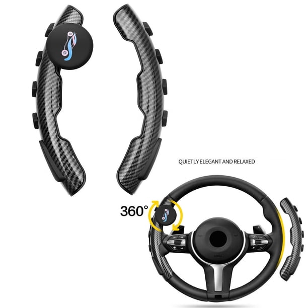fundas negras para volante de coche, antideslizantes, para la mayoría de coches, universales.