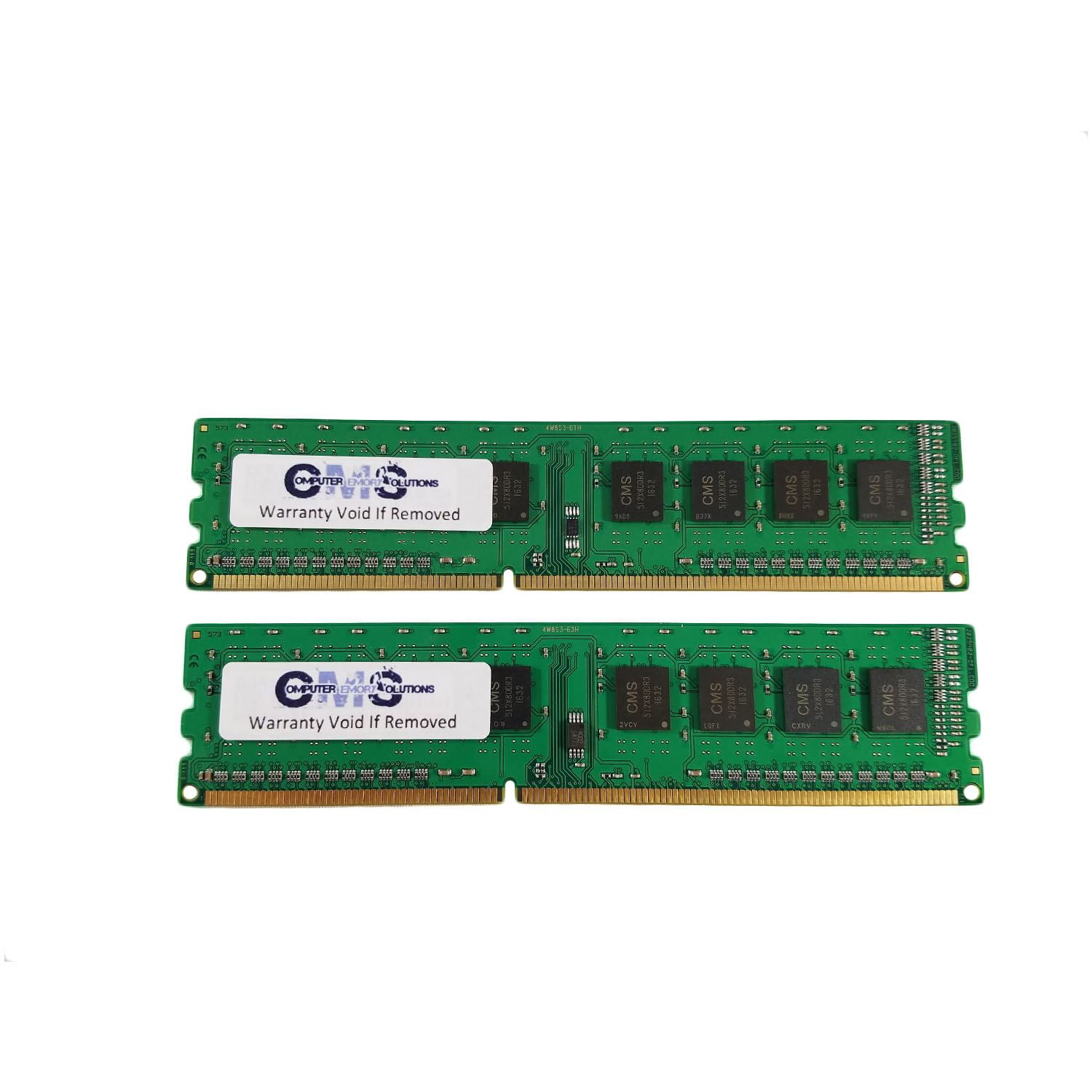 tragedie Vidunderlig solopgang CMS 16GB (2X8GB) DDR3 10600 1333MHZ NON ECC DIMM Memory Ram Upgrade  Compatible with Dell® Precision Workstation T1600 Non Ecc - A66 -  Walmart.com
