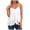 White, variant on ZIXKCGDSE Flowy Tank Tops for Women Ruffle Spaghetti Strap Camisole Summer Trendy Clothes Size M