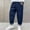 Blue, variant on Kids Boys Denim Pants Jogger Pants ForBoys Elastic Waist Straight with Pocket Loose Fit Casual Boys Baseball Pants 6-7 Years