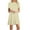 Khaki Womens Dresses, variant on Limited Time Deal kttectoa Crewneck Short Sleeve Dresses for Women Casual Tunic Pleated A-Line Dresses Polka Dot Graphic Dress Plus Size Summer Dresses Trendy Dresses for Valentines Day