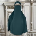 thumbnail image 1 of Casquette Décontractée Unie Multicolore pour Femmes, Couvre-Cheveux, Turban Long Musulman, 1 of 4