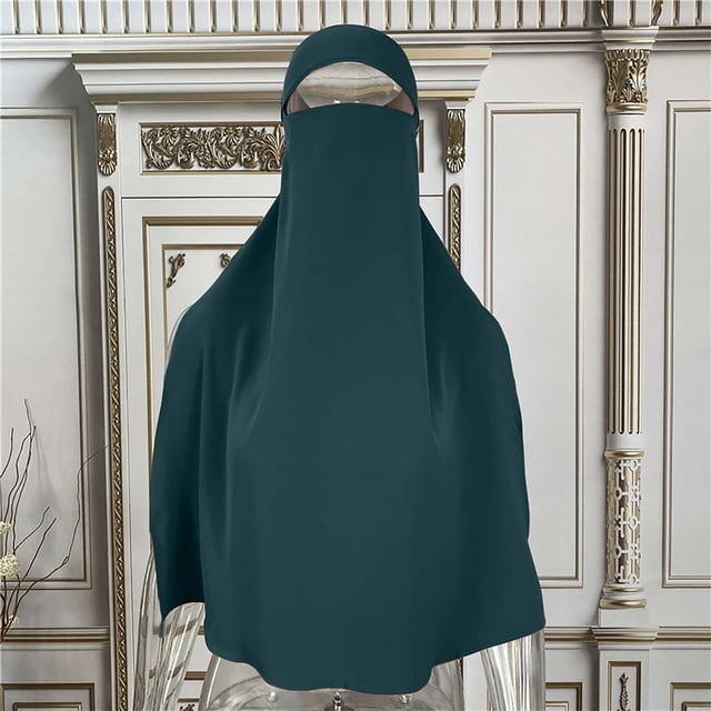 Casquette Décontractée Unie Multicolore pour Femmes, Couvre-Cheveux, Turban Long Musulman
