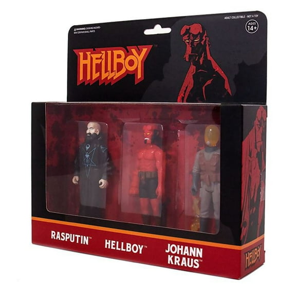 Super7 Hellboy ReAction Action Figure 3-Pack B
