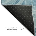thumbnail image 5 of Addison Rugs Mayfield Premium Machine Washable Transitional Geometric Denim Rectangle Rug, 10' x 14', 5 of 7