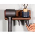 thumbnail image 5 of Compatible con estante de montaje en pared para estante de baño Dyson de nogal macizo (mediano), 5 of 5