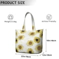 thumbnail image 5 of Boho Yellow Sunflower Travel Bag Country Floral Weekender Duffel, Lightweight, , Large Capacity, 5 of 5