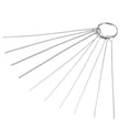 thumbnail image 5 of Carburetor Carbon Dirt Jet Remove 10 Cleaning Needles and 5 Brushes Tool Kits for Car&Motor, 5 of 7