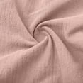 thumbnail image 5 of Linen Shorts for Women, Audhol Shorts for Women Wide Leg Linen Knee Length Summer Casual Long Shorts Loose High Waisted Short with Pockets Wide Leg Shorts for Women Pink 2XL, 5 of 7