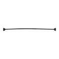 thumbnail image 3 of Utopia Alley Rustproof Wall Mounted Aluminum Single Curved Shower Curtain Rod, AdjustableShower Rod from 45" to 72", Expandable, Includes shower liner and shower hooks, Oil Rubbed Bronze, 3 of 9