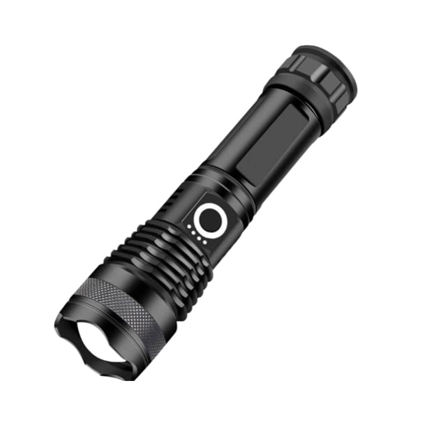 Soidarity Linterna impermeable IPX4 de 2000LM, linterna regulable, luz recargable con zoom, herramienta de iluminación para acampar y cazar, emergencia al Escalada Soidarity OD029283-00