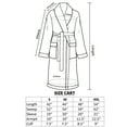 thumbnail image 6 of GOLD TEXTILES Premium Terry Cloth Robes for Women Lightweight Long Bathrobe, Adjustable Towel Robe Belt with Collar X-Large Long Rose Pack of 1, 6 of 6