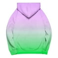 thumbnail image 4 of Makaor Womens Hoodies Tunic Sweatshirt with Pockets Fleece Long Sleeve Pullover Gradient Oversized Drawstring Tops, 4 of 5