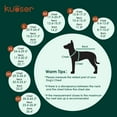 thumbnail image 2 of Abrigo para perro Kuoser, impermeable, reversible, cálido, XS, 2 of 7