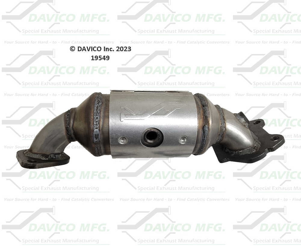 Davico Mfg 19549 Direct-Fit Catalytic Converter
