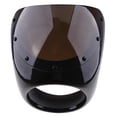 thumbnail image 1 of Retro -Rennfahrer '' Headlight Lamp Handlebar Fairing Windshield Universal Black, 1 of 8