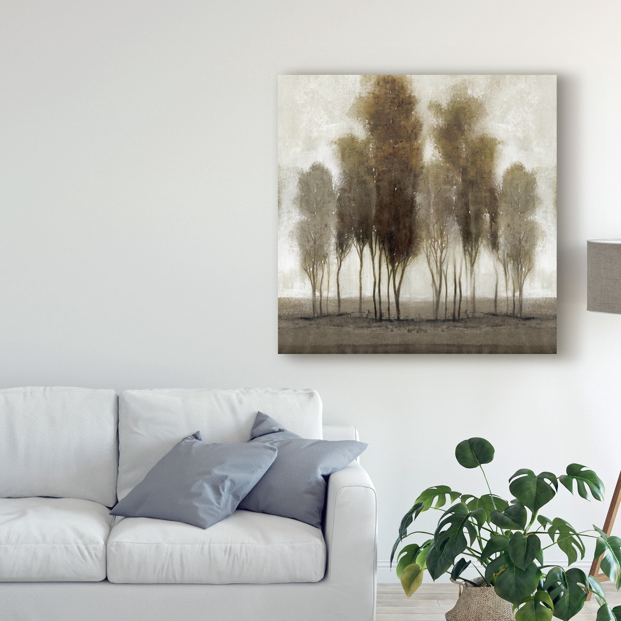 Trademark Fine Art 'Neutral Scape' Canvas Art by Tim OToole