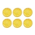 thumbnail image 2 of Lemon slice simulation fruit fake fruit diameter artificial plastic realistic photography props, 2 of 19