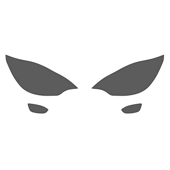 Rtint Fog Light Tint Covers Compatible with Kia Rio 2012-2015 - Smoke