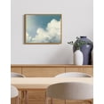 thumbnail image 3 of Drsoum Cloud Wall Art Cloudy Sky Natural Wall Decor Vintage Landscape Modern Painting Artwork for Living Room Bedroom 8x10in Natural Framed, 3 of 5