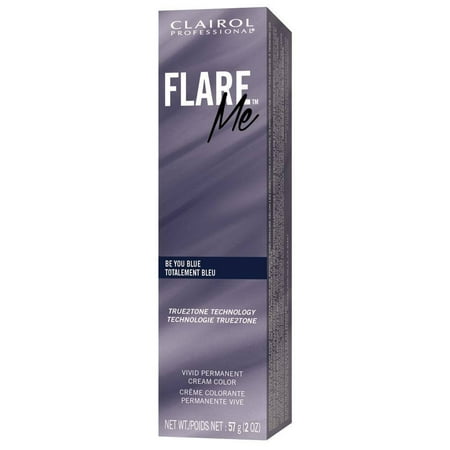 Clairol Flare Me Hair Color 2 Oz Be You Blue 2 Oz (The Best Hair Colour For Me)