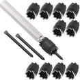 thumbnail image 4 of facefd 13Pcs 3/8 inch Rotary Spot Weld Remover Drill Bits Tool with Replacement, 4 of 4