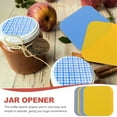 thumbnail image 5 of Jar Opener Gripper Pad, 6pcs Jar Gripper Pads Rubber Jar Opener Grippers Jar Opener Gripper Mat Kitchen Coaster, 5 of 10