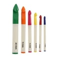 thumbnail image 2 of 6pcs Crochet Hooks Ergonomic Handle Recognizable Size Different Colors Plastic Crochet Needle Kit for Weaving Blankets, 2 of 7