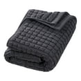 thumbnail image 5 of Hotel Style 6-Piece Egyptian Cotton Textured Bath Coordinate Towel Set, Charcoal Sky, 5 of 7