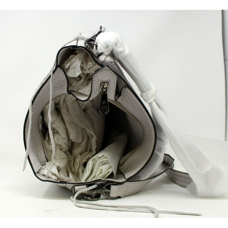 Rebecca Minkoff Unlined Convertible Hobo W Whipstich Putty Walmart