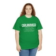 thumbnail image 3 of Drummer Definition Drums Drumming Funny Drummer T-Shirt, 3 of 3