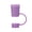 Dark Purple, variant on Tnobhg 12MM Straw Cover Food Grade Plastic Reusable Dust-proof Solid Color Mini Universal Glass Straw Tip Plug Topper Protector Kitchen Supplies