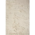 thumbnail image 3 of Ivory Faux Fur Area Rug 8x10 69156, 3 of 5