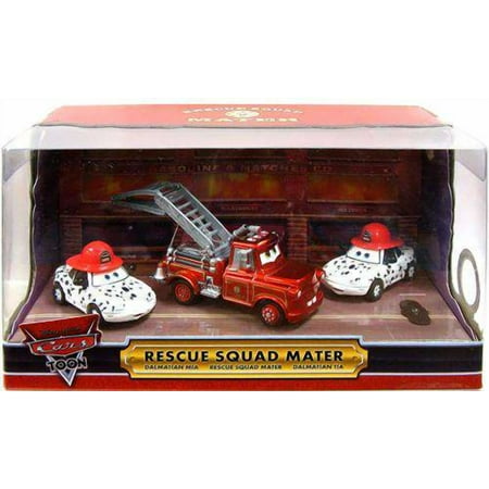 Disney Cars Multi-Packs Rescue Squad in Light Up 3-Pack Diecast Car Set