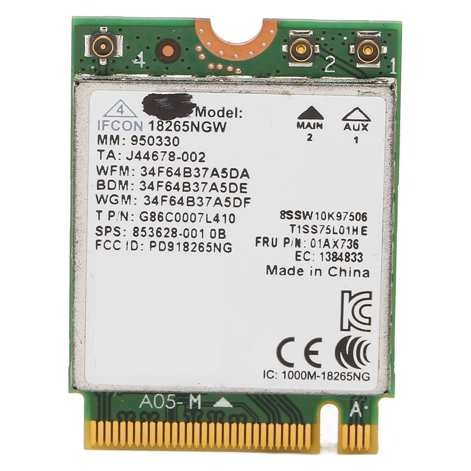 Ngff Card Dual Band WiFi Card 2.4Ghz 5Ghz 867Mbps 4.2 NGFF