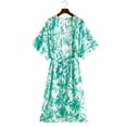 thumbnail image 3 of Nouveaux Hauts d'Été pour Femmes 2023 Mode Grande Taille Col Rond Manches Longues Imprimé Blouses Décontractées pour Sorties Chemise à Manches Longues pour Femmes, 3 of 9