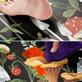 thumbnail image 5 of Mushroom Kitchen Rugs and Mats Green Mushroom Kitchen Decor Anti Fatigue Kitchen Floor Mat Set of 2 Non-Skid Washable Kitchen Runner Rug for Kitchen Sink Laundry (Green, 17.5"x29.5"+17.5"x47"), 5 of 6
