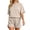 short sets 23#Beige, variant on Short Sets Women 2 Piece Outfits Casual Summer Short Sleeve Solid Color Top and Shorts for Home Relaxation and Outdoor Activities