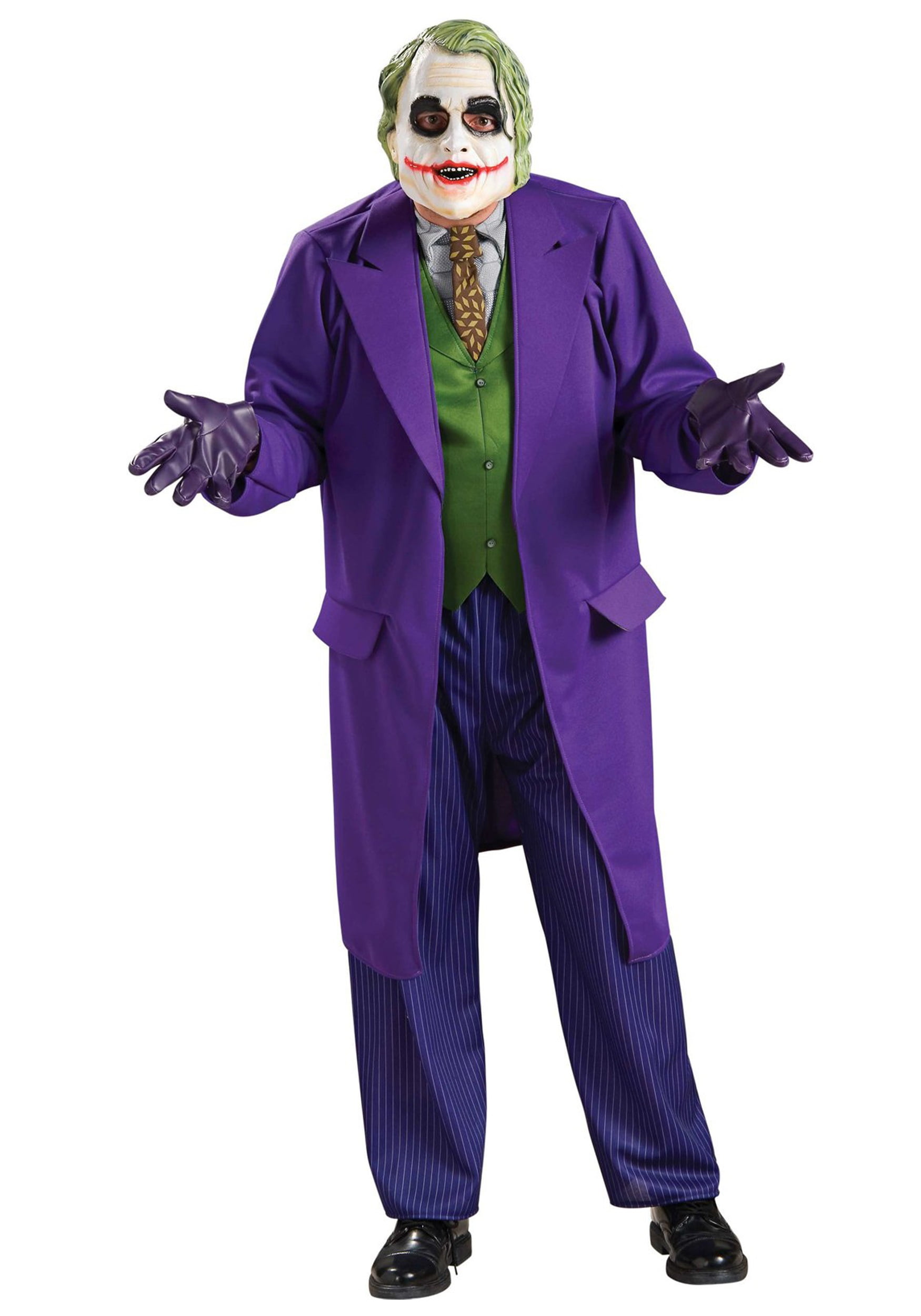 Adult DELUXE THE JOKER Suicide Squad DC Fancy Dress Mens Halloween Official Kit 