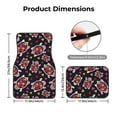thumbnail image 5 of Naloa Ladybug Car Foot Mat Set of 4 Pieces - Universal Floor Liner Neoprene Full Set Floor Mats for Cars Trucks SUV, 5 of 7