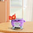 thumbnail image 1 of Dumpster Fire Emotional Crochet Dumpster Fire Doll Handmade Dumpster Fire Knitted Doll Cute Crochet Dumpster Fire With Positive Card (Base Included) Ornament, 1 of 5