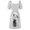 thumbnail image 5 of Keeshond Puppy (Drawing) Sleeveless Dress women's evening dresses 2024 dress korean style dresses for special events, 5 of 6