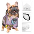 thumbnail image 4 of Uemuo Cartoon Donuts for Winter Dog Hoodie Sweatshirts with Pockets Warm Dog Clothes for Small Dogs Chihuahua-Medium, 4 of 8