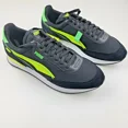 thumbnail image 3 of PU & MA Future Rider Two Fold Mens Size 11 Running Shoes Black & Yellow Alert NEW, 3 of 6