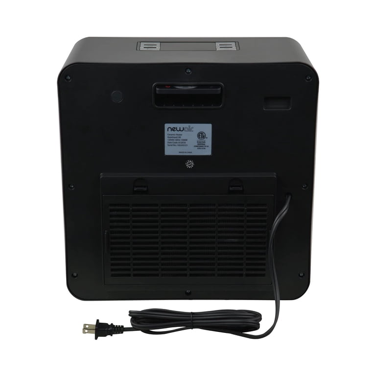 NewAir 250 Sq Ft Portable Electric Ceramic Space Heater, Black - Walmart.com