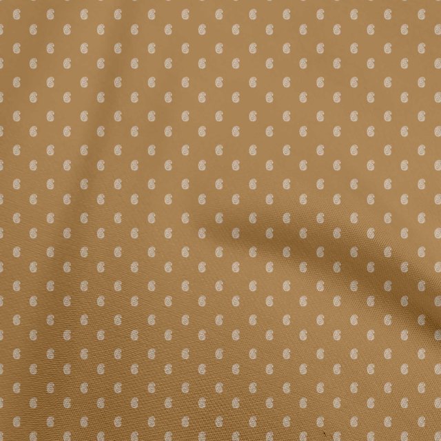 oneOone Polyester Spandex Brown Fabric Asian Floral Block Sewing Craft Projects Fabric Prints By Yard 56 Inch Wide