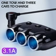 thumbnail image 2 of Car Dual Port Usb With Line And Switch On-Board Cigarette Lighter, 2 of 9