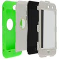 thumbnail image 2 of Étui Hybride Rigide Dual Flex pour Apple Ipod Touch 4e Génération - Vert/blanc, 2 of 4