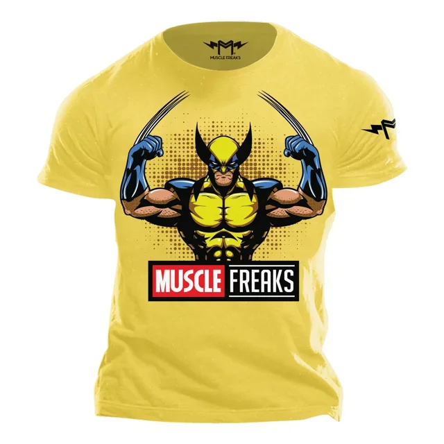 T-shirt Muscle Freaks Wolverinemusculoso
